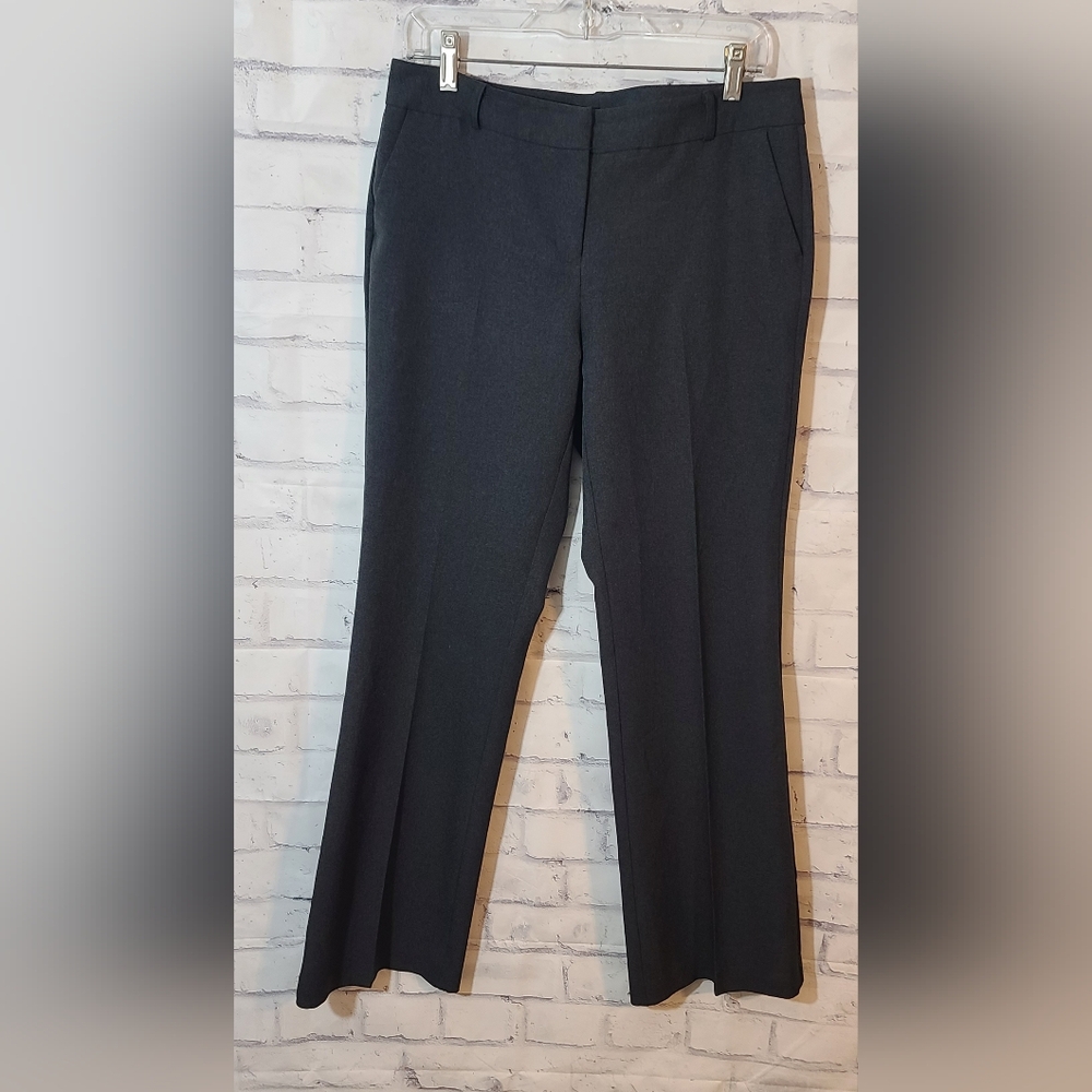 New York & Co Charcoal Gray Dress Pants Sz 8 Average